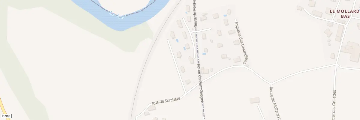 Plan du 6 Rue de Surchère à Rumilly
