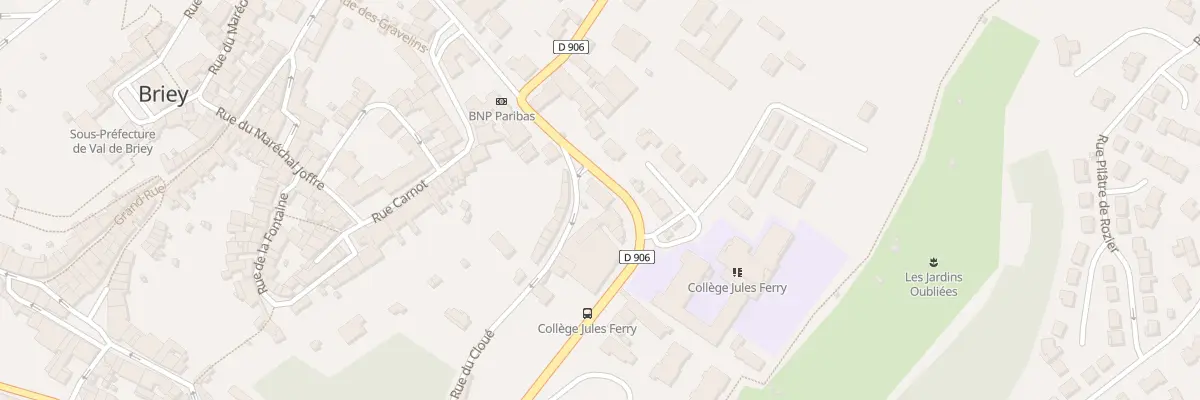 Plan du 1 Rue du Cloué à Val de Briey