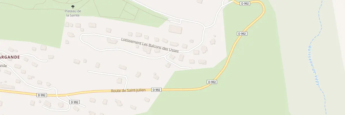 Plan du 630 Lot les Balcons des Usses à Frangy