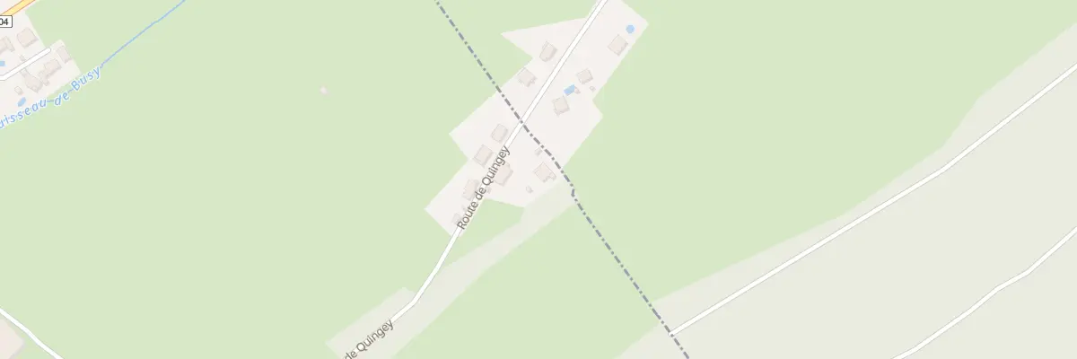 Plan du 1 Rte de Quingey à Vorges-les-Pins