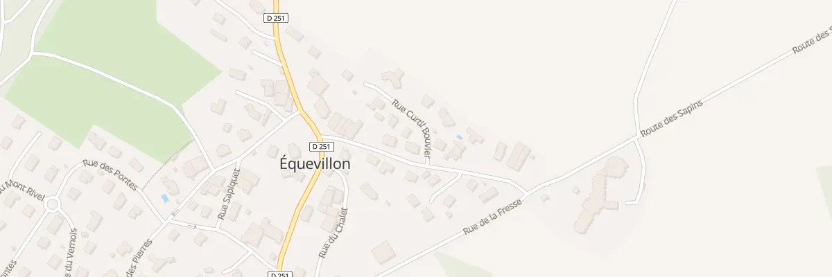 Plan du 7 Rue du Vieux Mont à Équevillon