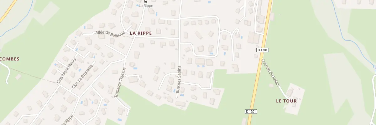 Plan du 52 Rue Dionysos à Entrelacs