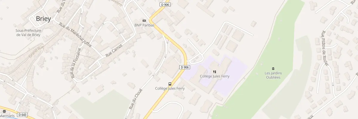 Plan du 4 Av de la République à Val de Briey