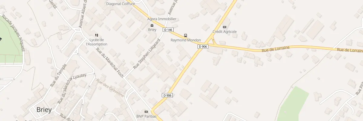 Plan du 9 Av Albert 1er à Val de Briey