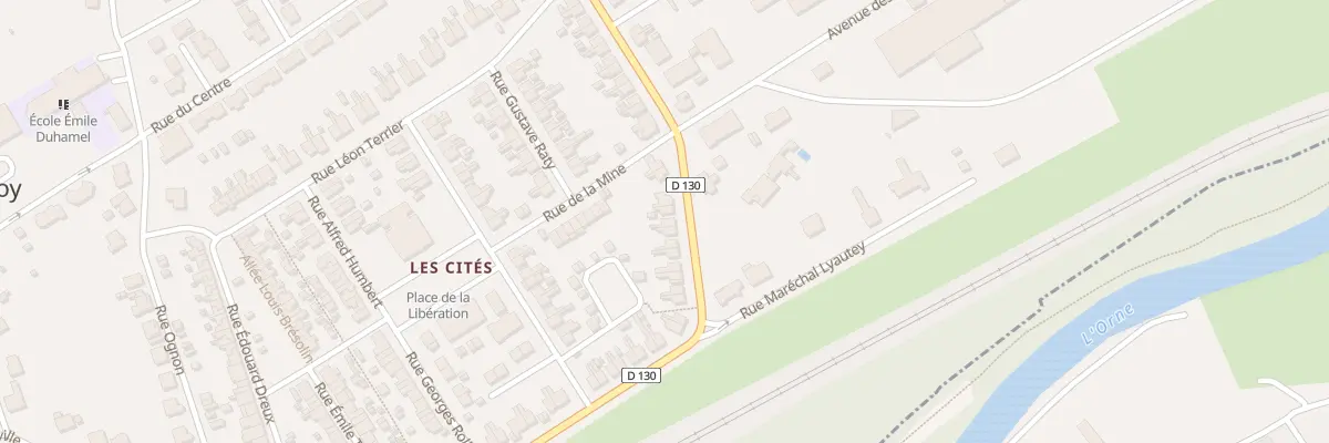 Plan du 63 Av Alexandre Dreux à Valleroy