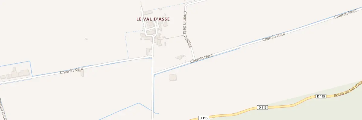 Plan du 5057 Le Hameau du Val d’Asse à Valensole