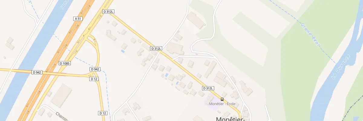 Plan du 5059 Notre Dame à Monêtier-Allemont