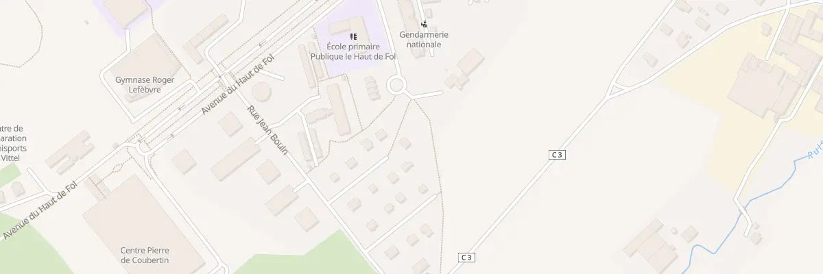 Plan du 97 Rue Marcel Cerdan à Vittel