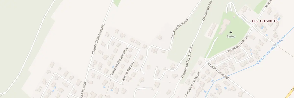 Plan du 260 Rue de Piouzin à Peyruis