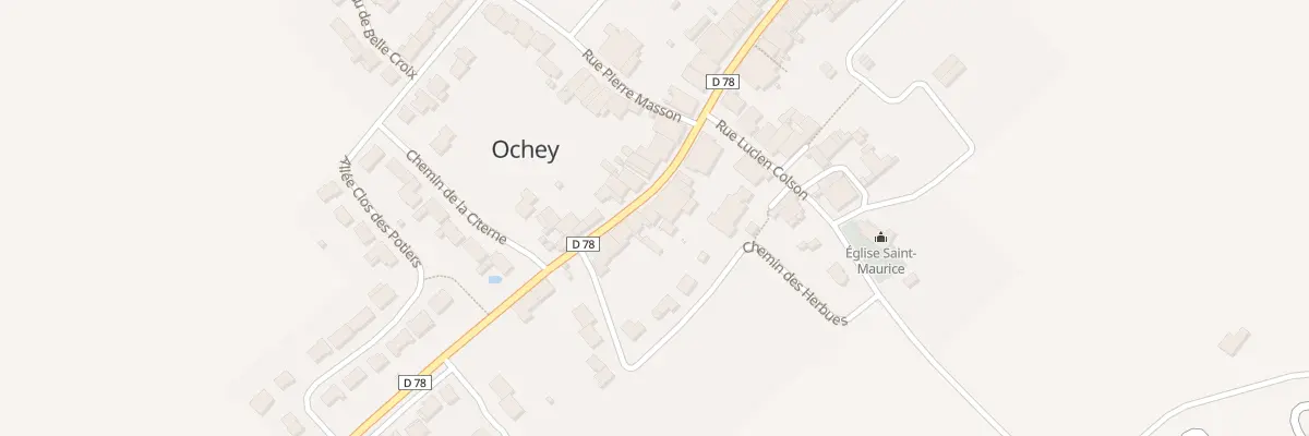 Plan du 5B Rue Marcel Poirot à Ochey