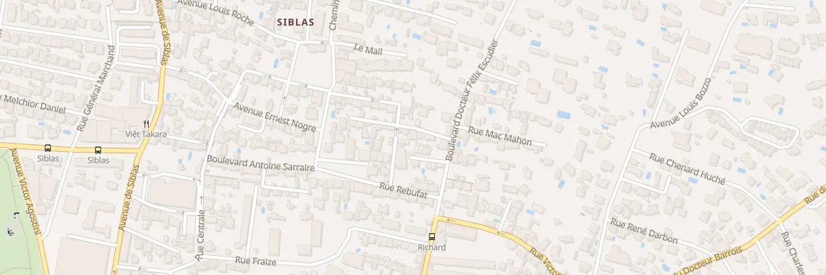 Plan du 20 Rue Cabissol à Toulon