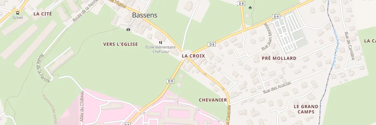 Plan du 73 Rue Centrale à Bassens