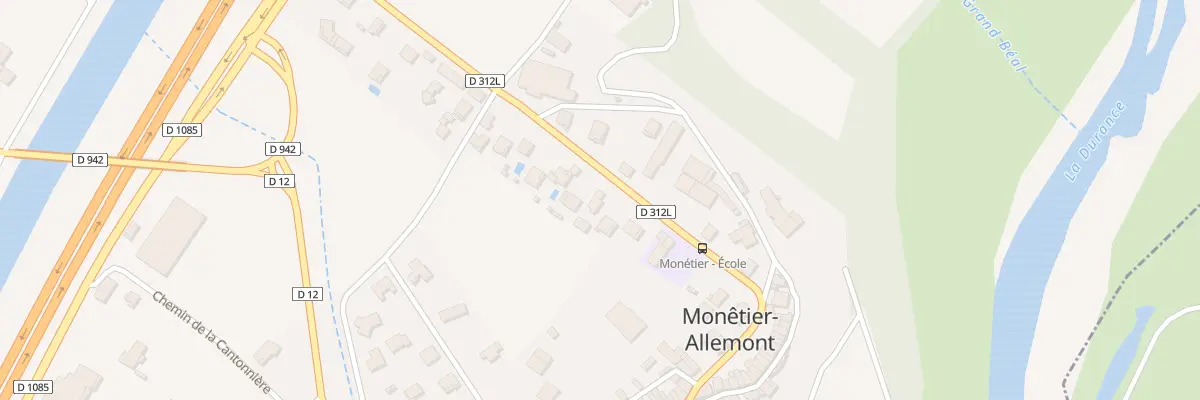 Plan du 5106 Notre Dame à Monêtier-Allemont