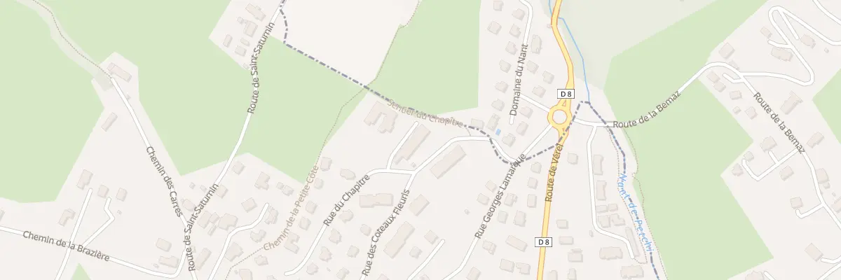 Plan du 176 Rue du Chapitre à Bassens