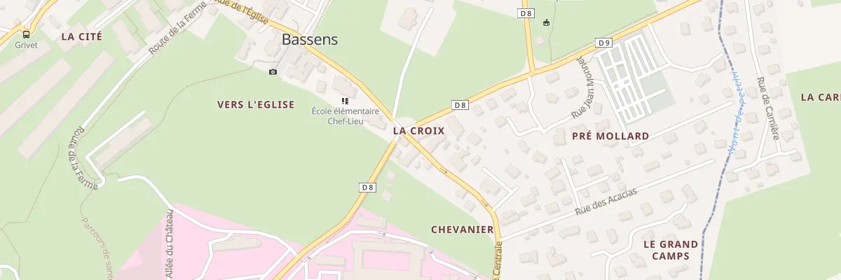 Plan du 72 Rue Centrale à Bassens