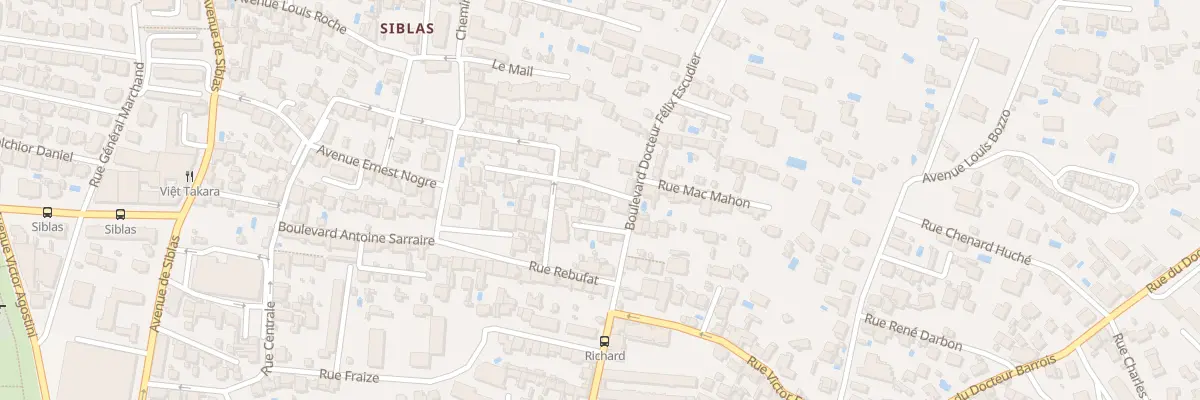 Plan du 36 Rue Cabissol à Toulon