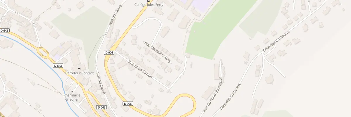 Plan du 11 Rue Micheline Levy à Val de Briey