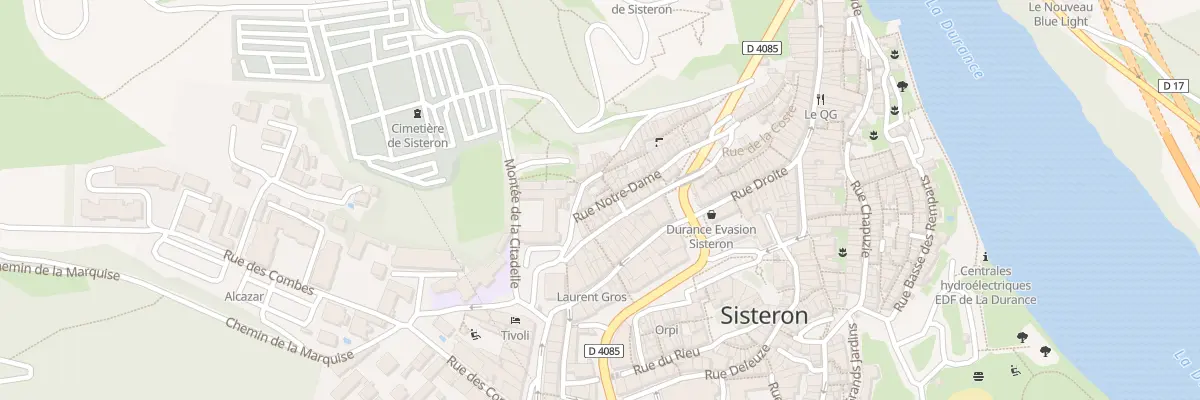 Plan du 31 Rue Notre-Dame à Sisteron