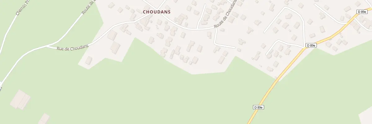 Plan du 385 Rte de Choudans à Saint-Jean-de-Gonville