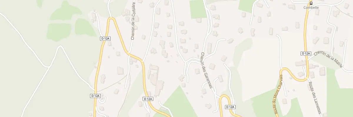 Plan de Saint Grat à Saint-Baldoph