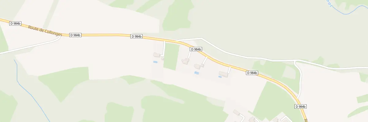 Plan du 863 Rte de Collonges à Pougny