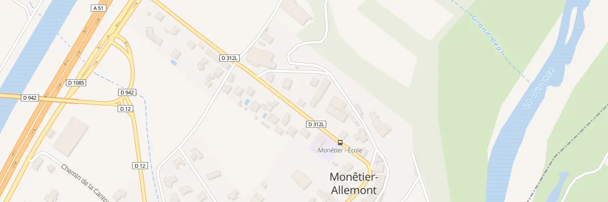 Plan du 5061 Notre Dame à Monêtier-Allemont