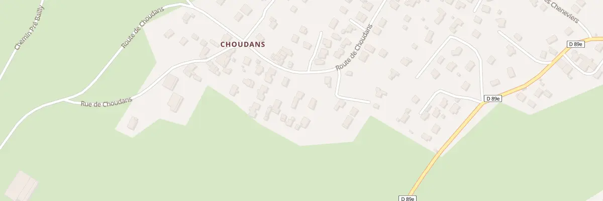 Plan du 383 Rte de Choudans à Saint-Jean-de-Gonville