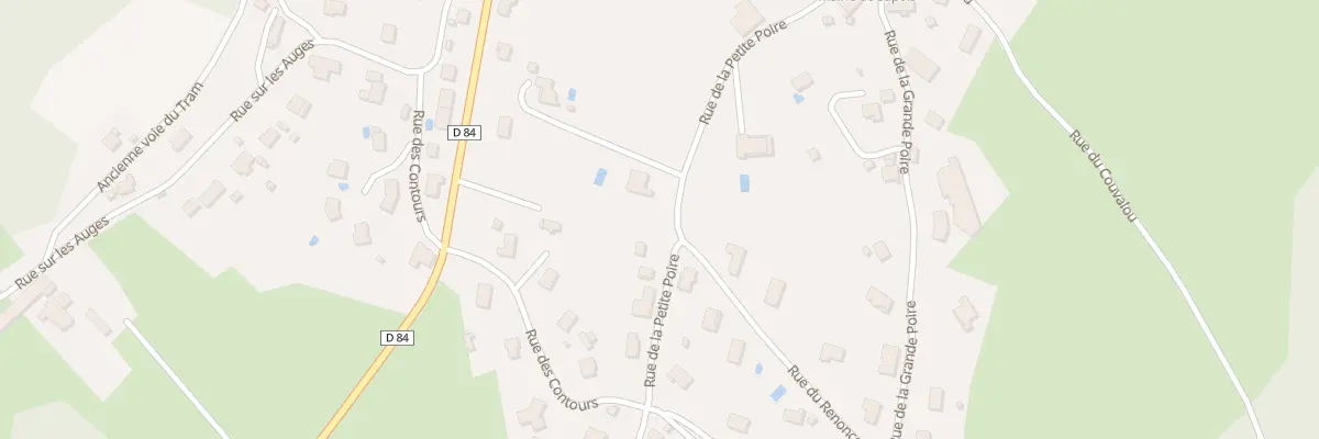 Plan du 290 Rue de la Petite Poire à Sapois