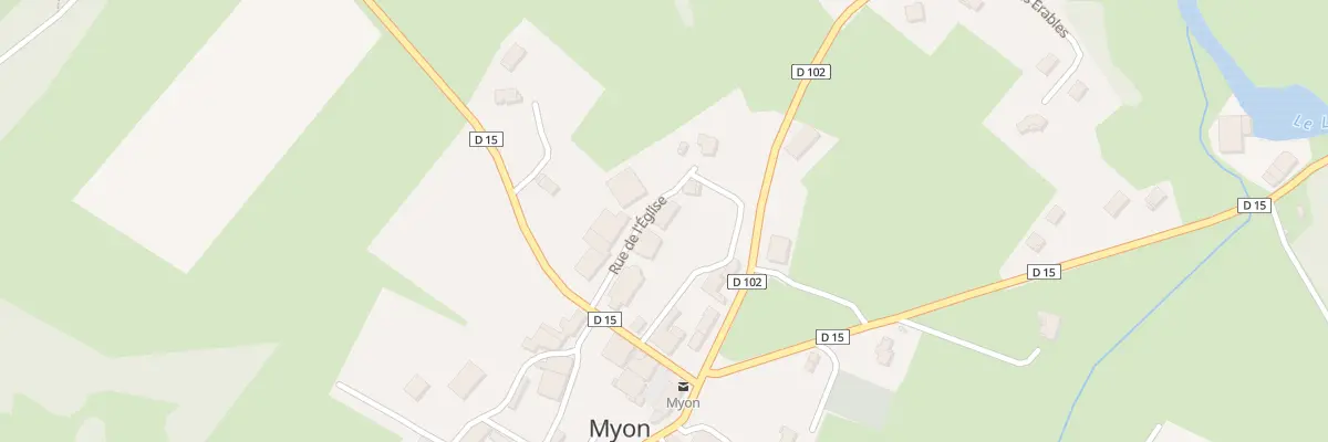 Plan du 4 Rue de l’Eglise à Myon