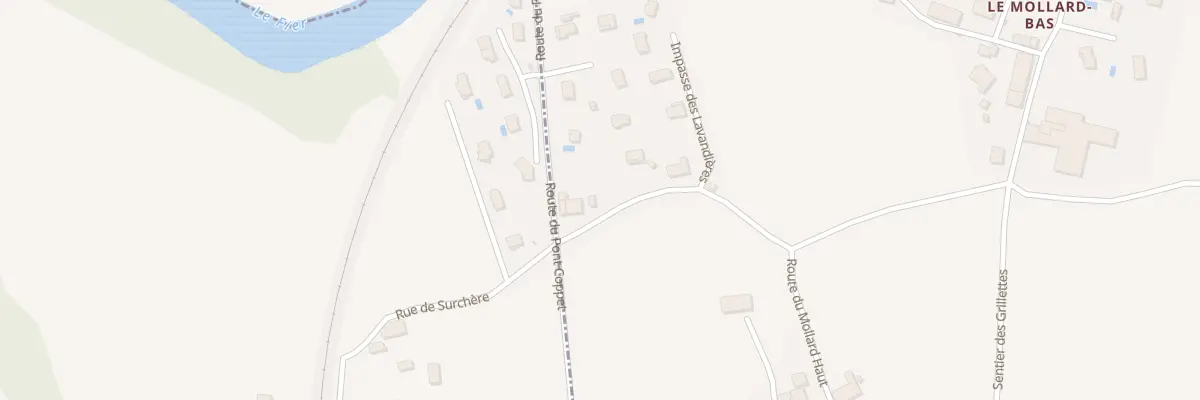 Plan du 158 Rte du Lavoir à Sales