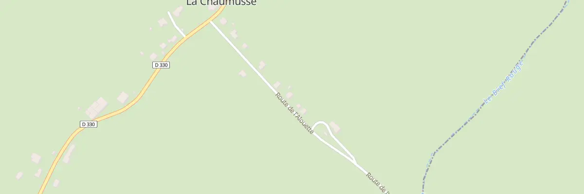 Plan du 4 Rte de l’Alouette à La Chaumusse