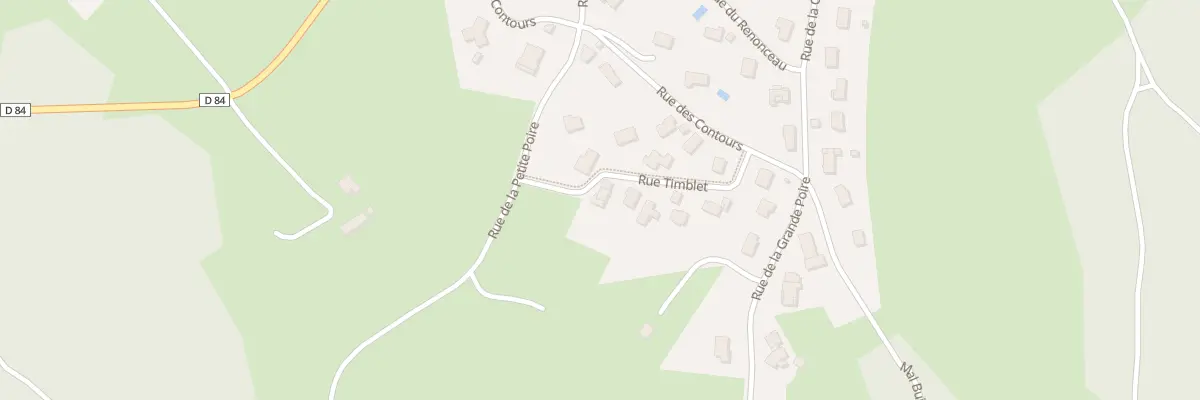 Plan du 121 Rue du Timblet à Sapois