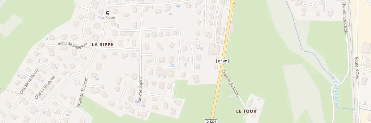 Plan du 140 Rue Dionysos à Entrelacs