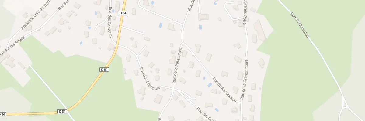 Plan du 289 Rue de la Petite Poire à Sapois