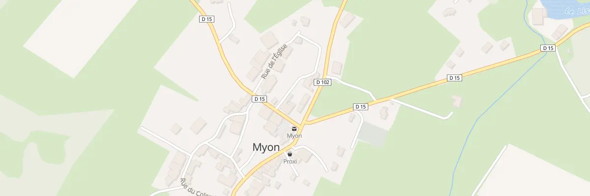 Plan du 4 Rue de la Jonchère à Myon