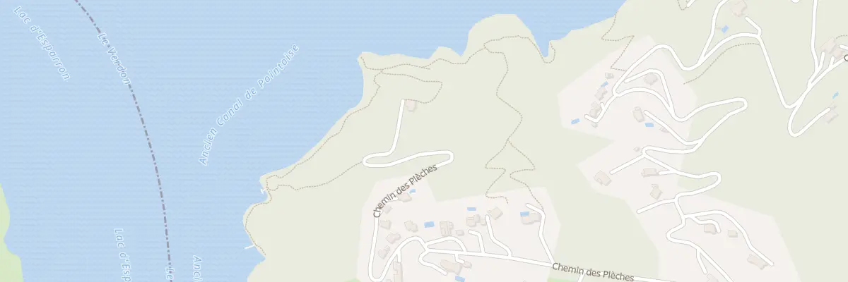 Plan du 5037 Les Quartons à Esparron-de-Verdon