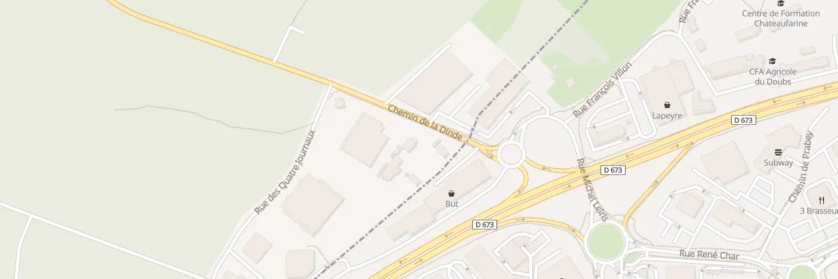 Plan du 132 Au Chemin de la Dinde à Franois