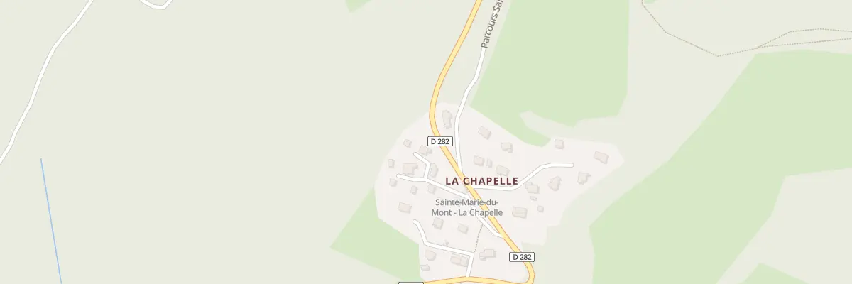 Plan du 5264 La Chapelle à Sainte-Marie-du-Mont