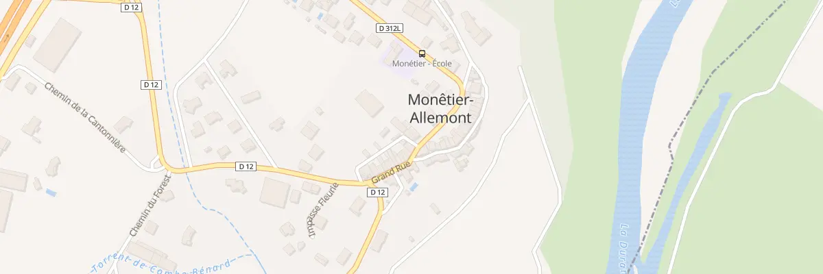 Plan du 6 Pl de l’Église à Monêtier-Allemont