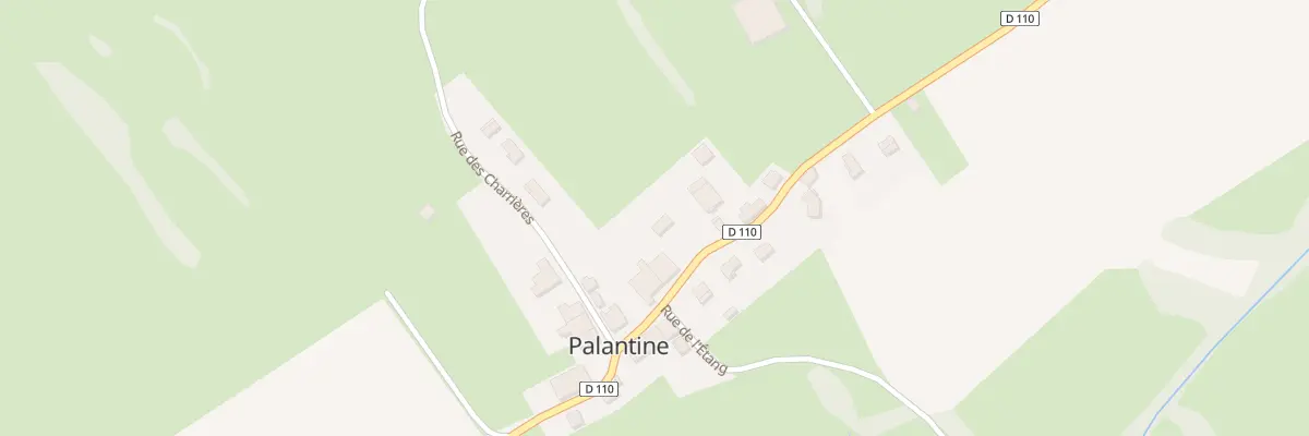 Plan du 9B Gr Grande Rue à Palantine