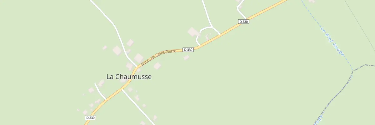 Plan du 27 Rte de Saint-Pierre à La Chaumusse
