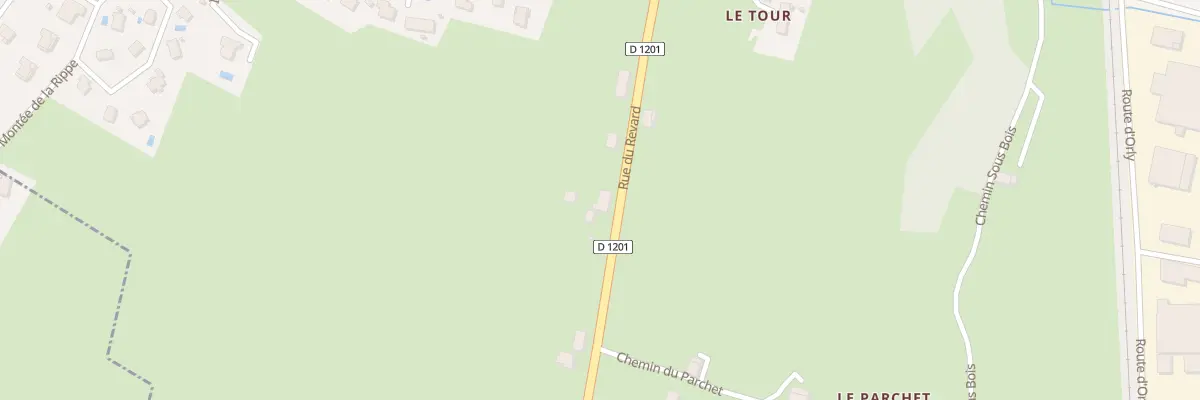 Plan du 788 Rue du Revard à Entrelacs