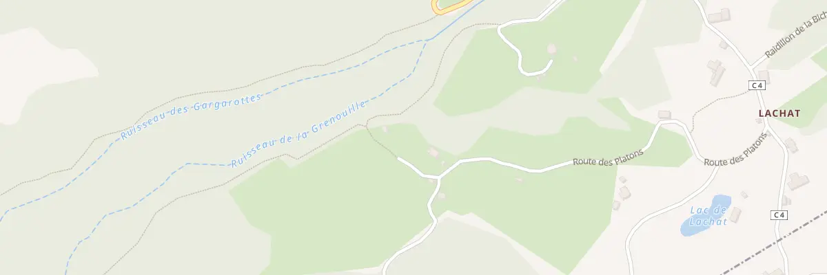 Plan du 5357 Lachat à Apremont