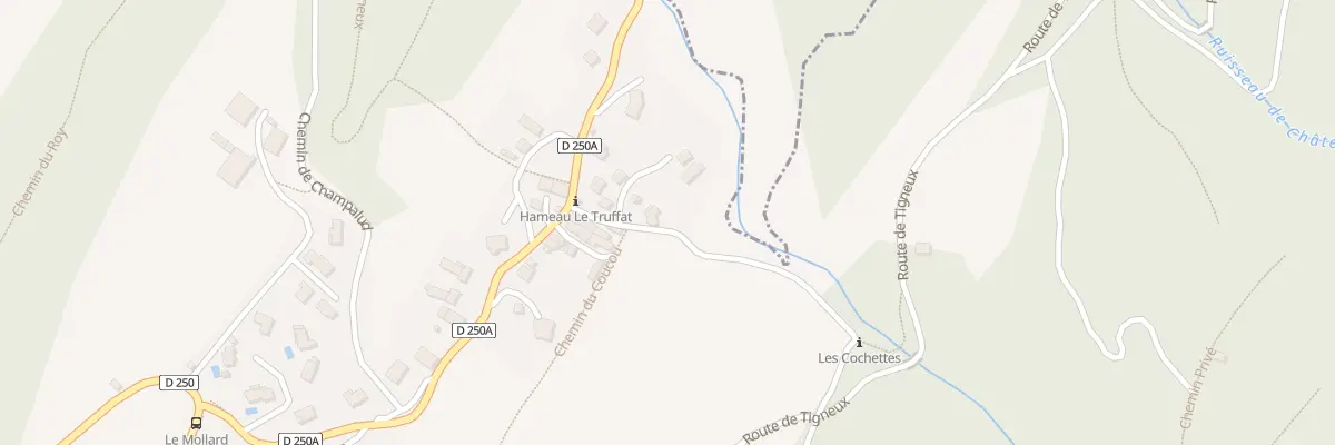 Plan du 54 Voie du Vieux Chemin au Champ-près-Froges