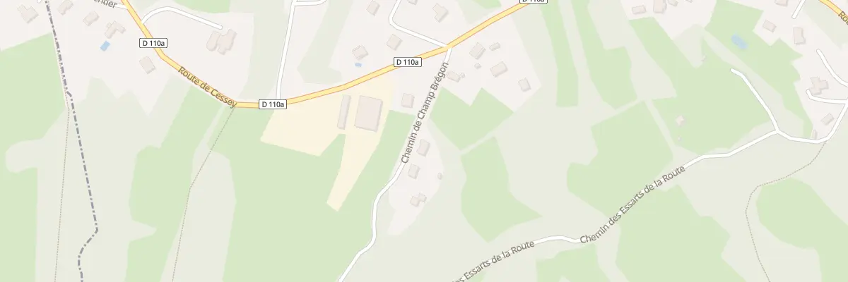 Plan du 5 Che Champ Bregon à Charnay