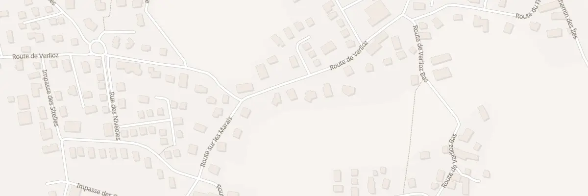 Plan du 690 Rte de Verlioz à Vallières-sur-Fier
