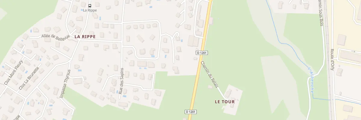 Plan du 283 Rue Dionysos à Entrelacs