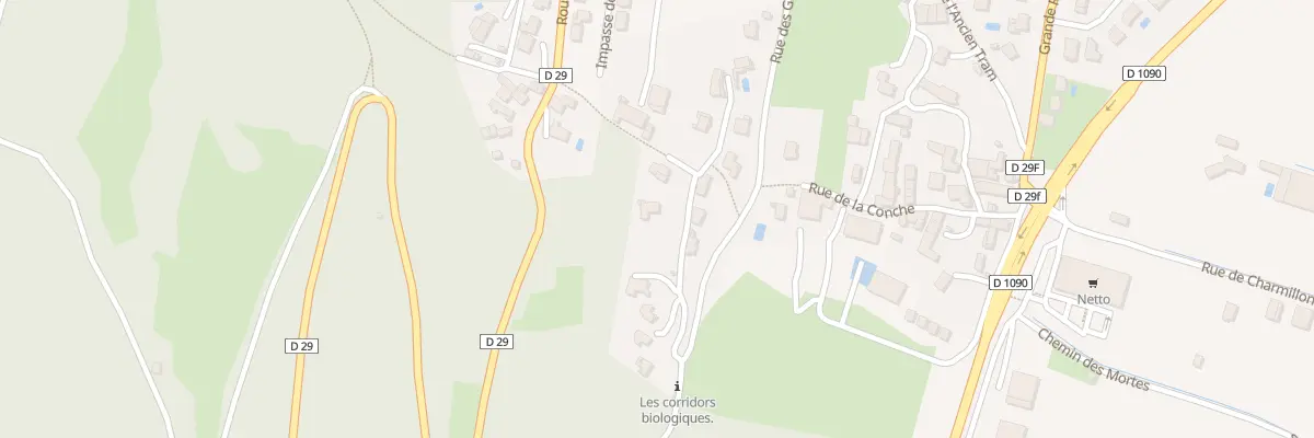Plan du 595 Rue des Gites au Touvet