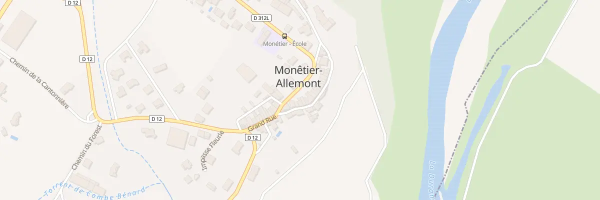Plan du 5021F Le Village à Monêtier-Allemont