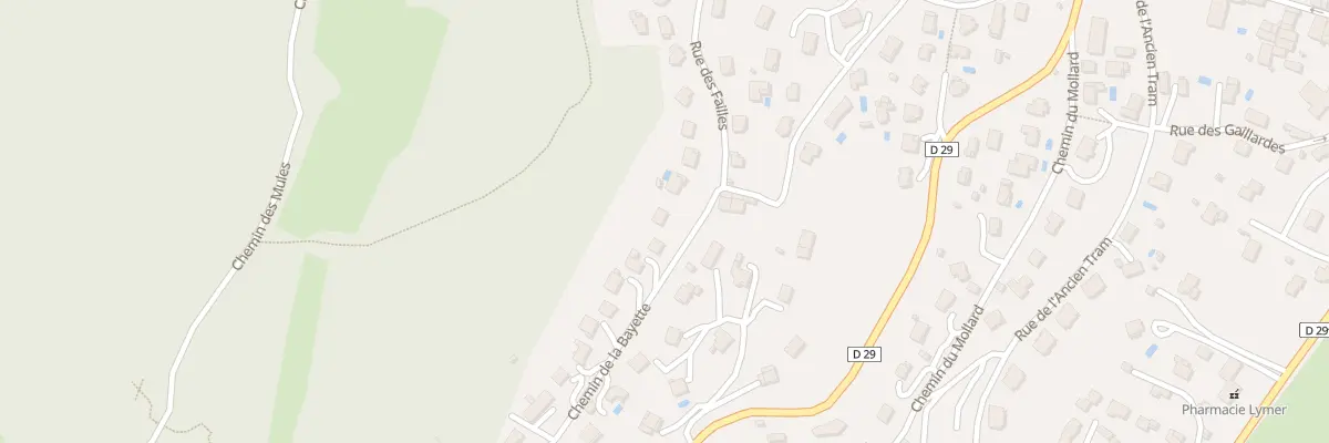 Plan du 450 Che de la Bayette au Touvet